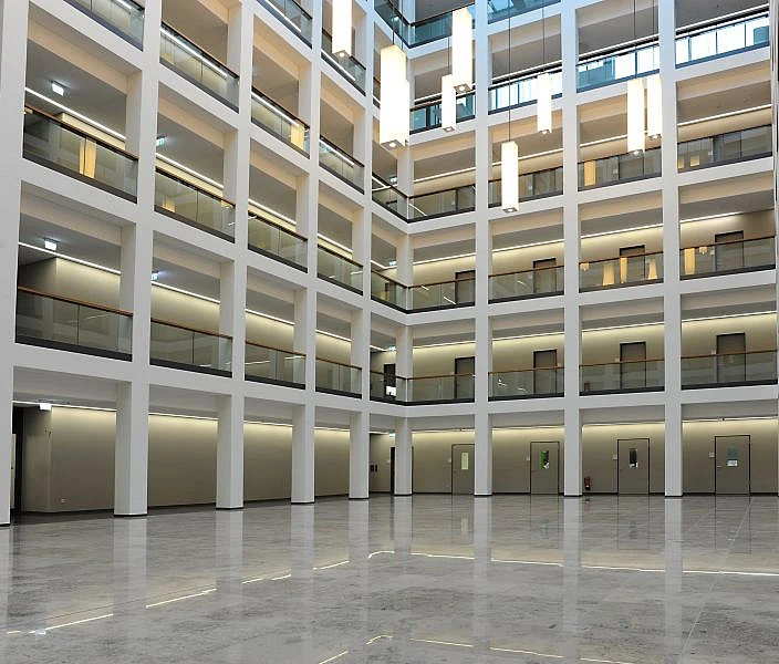 CharitéCrossOver, Campus Charité Mitte, „Atrium“, photo: ©Charité CharitéCrossOver, Campus Charité Mitte, „Atrium“, photo: ©Charité